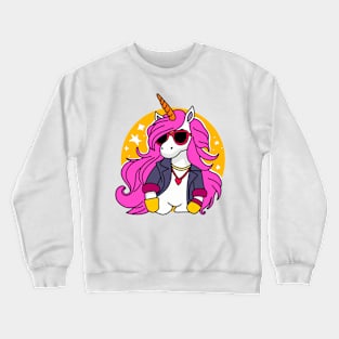 modern unicorn Crewneck Sweatshirt